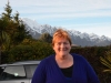 Our hostess in Queenstown