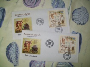 "Celebrating Bible Translation" First Day Covers